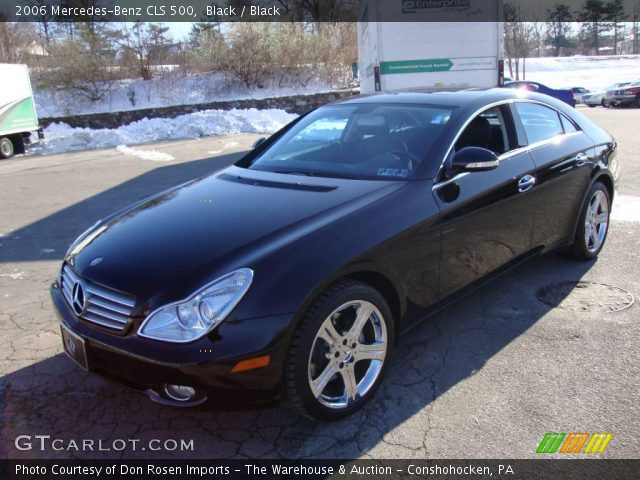 2006 Mercedes-Benz CLS 500 in Black