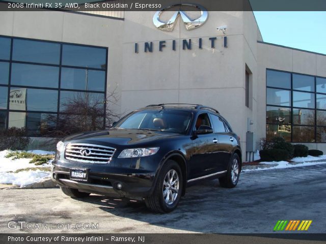 2008 Infiniti FX 35 AWD in Black Obsidian