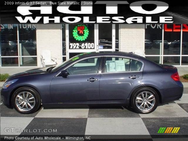 2009 Infiniti G 37 Sedan in Blue Slate Metallic