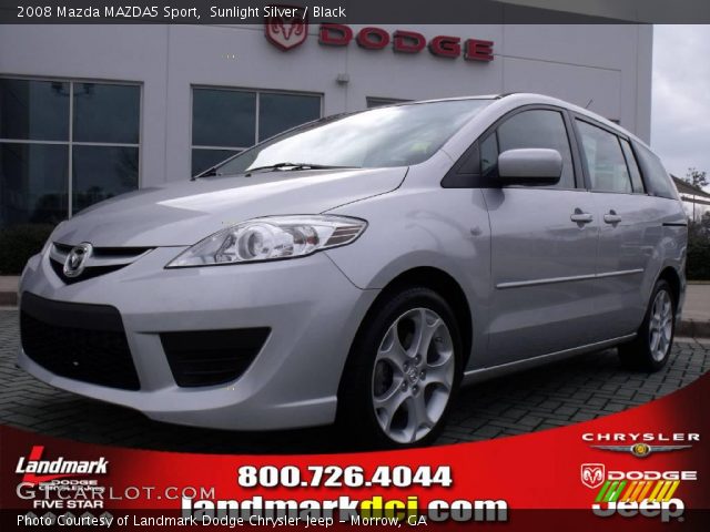 2008 Mazda MAZDA5 Sport in Sunlight Silver