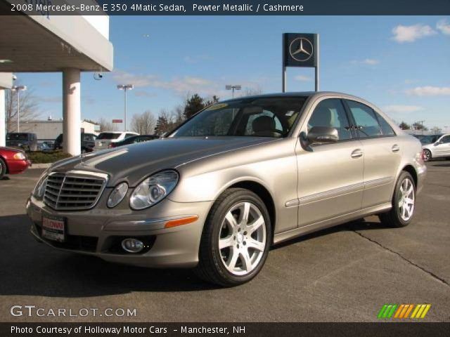 2008 Mercedes-Benz E 350 4Matic Sedan in Pewter Metallic