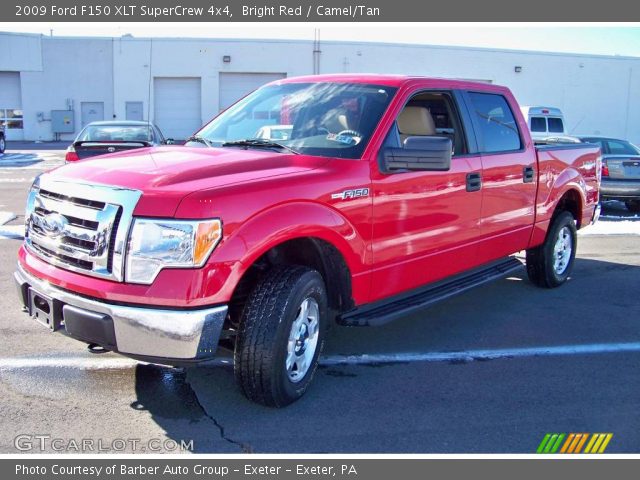 2009 Ford F150 XLT SuperCrew 4x4 in Bright Red