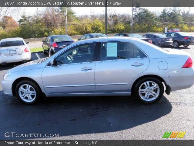 2007 Honda Accord SE V6 Sedan in Alabaster Silver Metallic