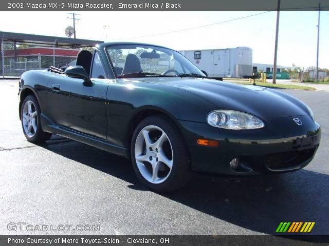 2003 Mazda MX-5 Miata Roadster in Emerald Mica