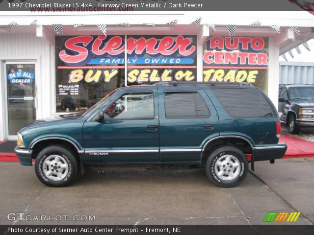 1997 Chevrolet Blazer LS 4x4 in Fairway Green Metallic