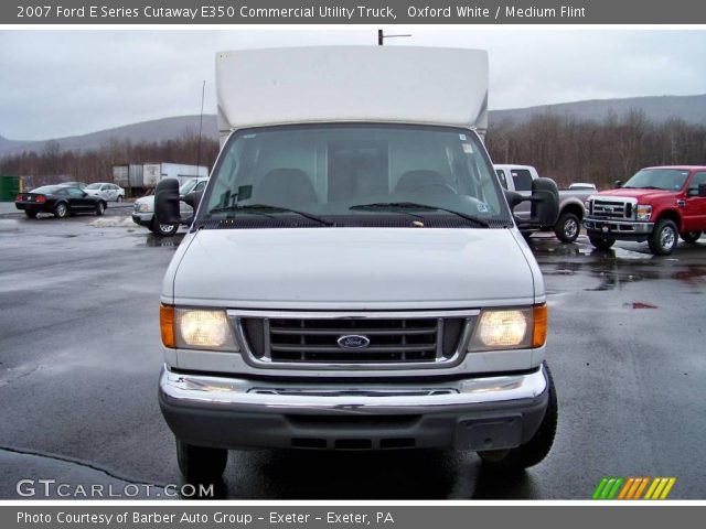 2007 Ford E Series Cutaway E350 Commercial Utility Truck in Oxford White