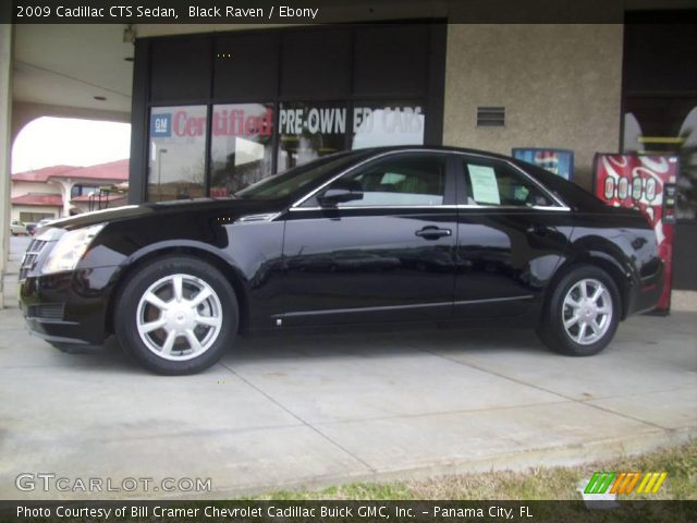 2009 Cadillac CTS Sedan in Black Raven