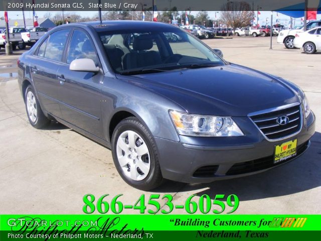 2009 Hyundai Sonata GLS in Slate Blue