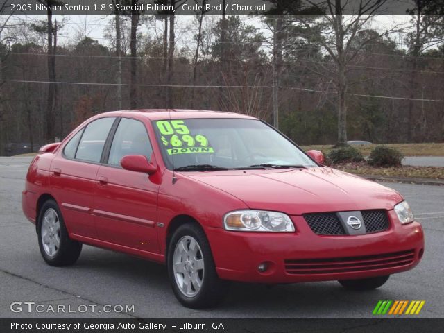 2005 Nissan Sentra 1.8 S Special Edition in Code Red