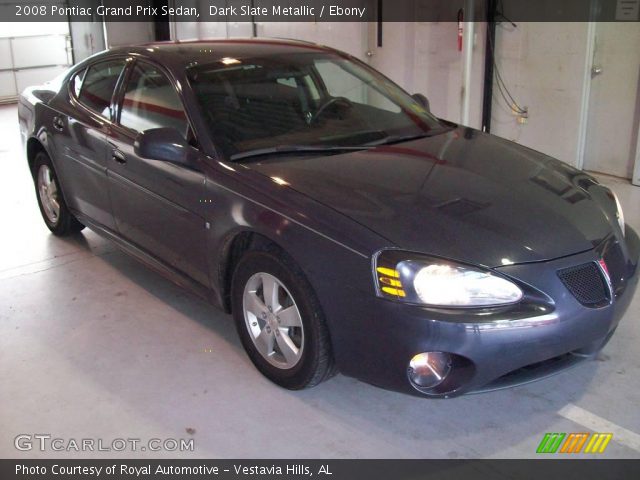 2008 Pontiac Grand Prix Sedan in Dark Slate Metallic