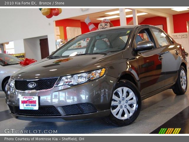 2010 Kia Forte EX in Bronze