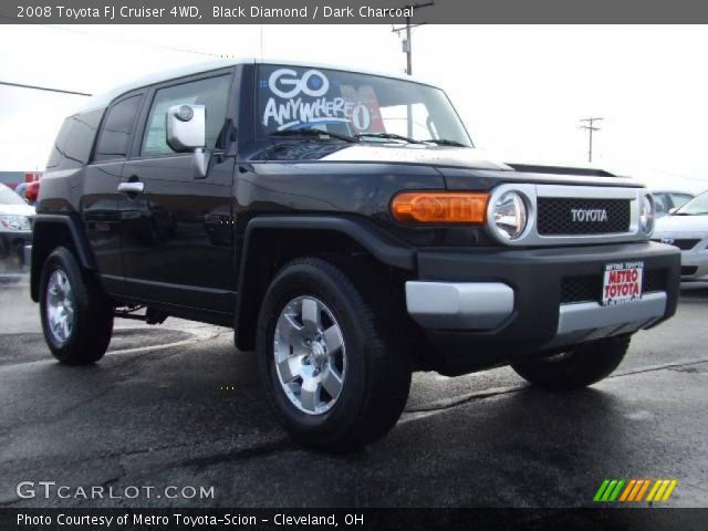 2008 Toyota FJ Cruiser 4WD in Black Diamond