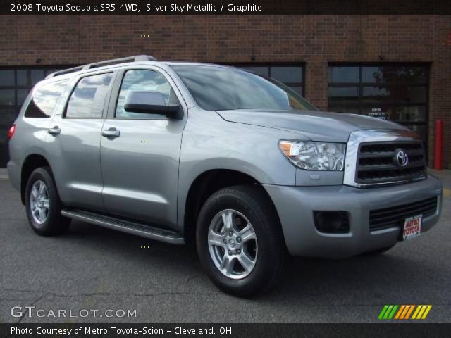 2008 Toyota Sequoia SR5 4WD in Silver Sky Metallic