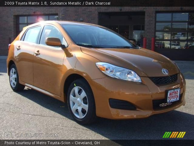 2009 Toyota Matrix 1.8 in Sundance Metallic
