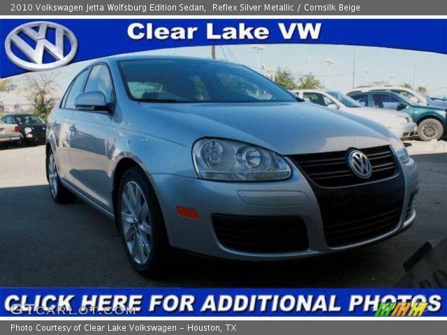2010 Volkswagen Jetta Wolfsburg Edition Sedan in Reflex Silver Metallic