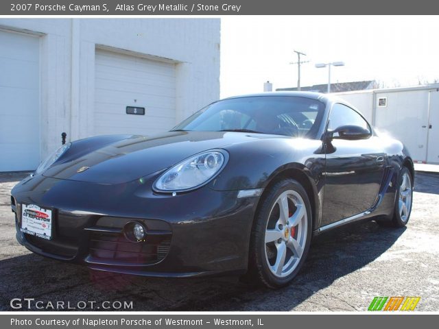 2007 Porsche Cayman S in Atlas Grey Metallic