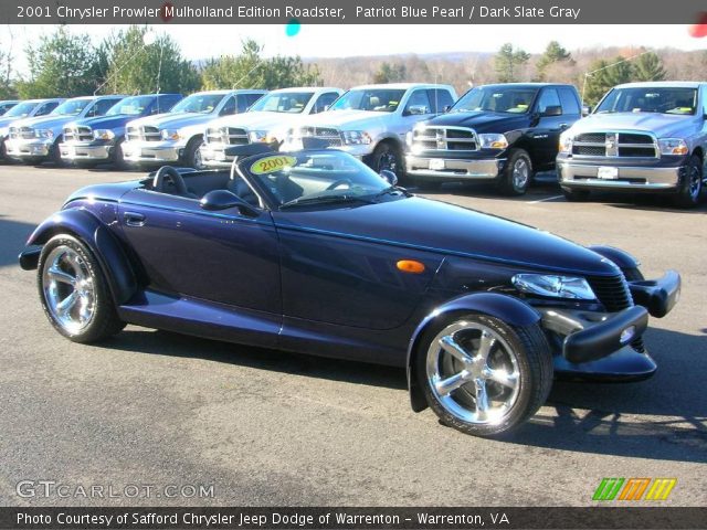 2001 Chrysler Prowler Mulholland Edition Roadster in Patriot Blue Pearl