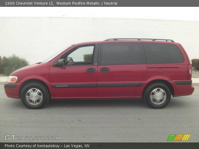 1999 Chevrolet Venture LS in Medium Redfire Metallic