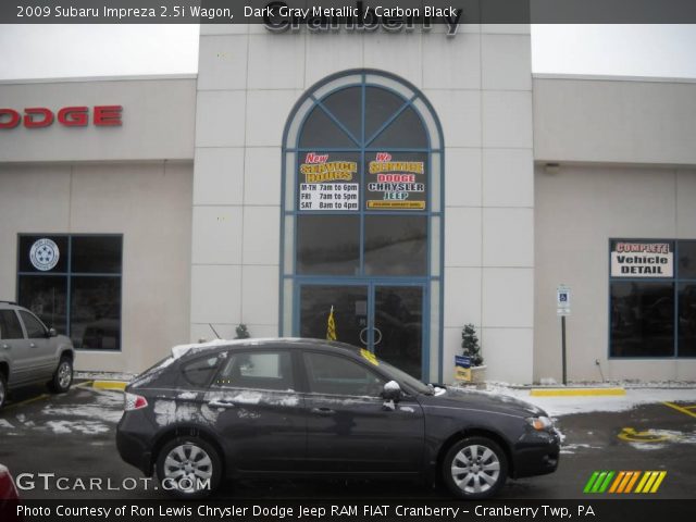 2009 Subaru Impreza 2.5i Wagon in Dark Gray Metallic
