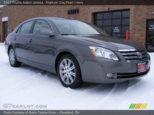 2007 Toyota Avalon Limited in Phantom Gray Pearl
