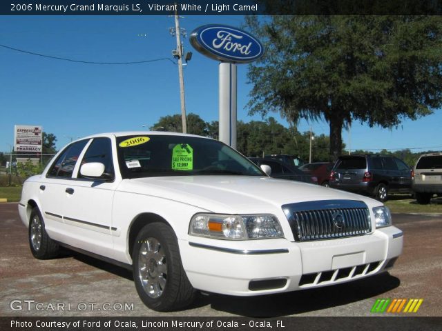 2006 Mercury Grand Marquis LS in Vibrant White