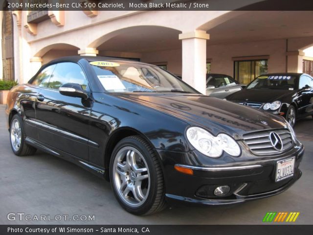 2004 Mercedes-Benz CLK 500 Cabriolet in Mocha Black Metallic