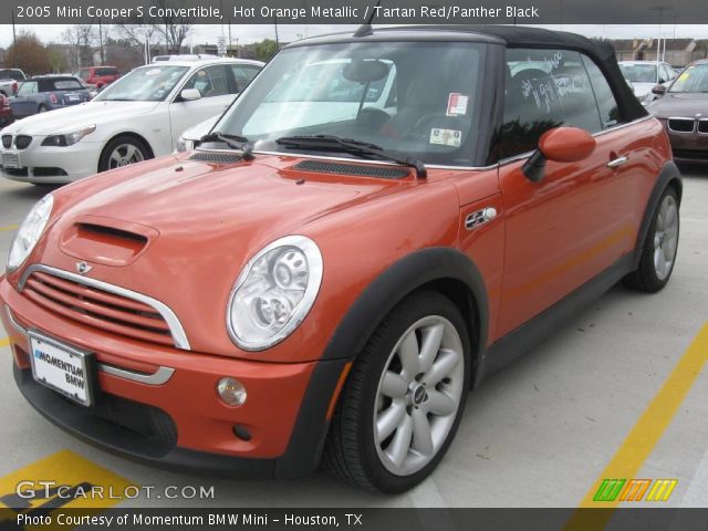 2005 Mini Cooper S Convertible in Hot Orange Metallic