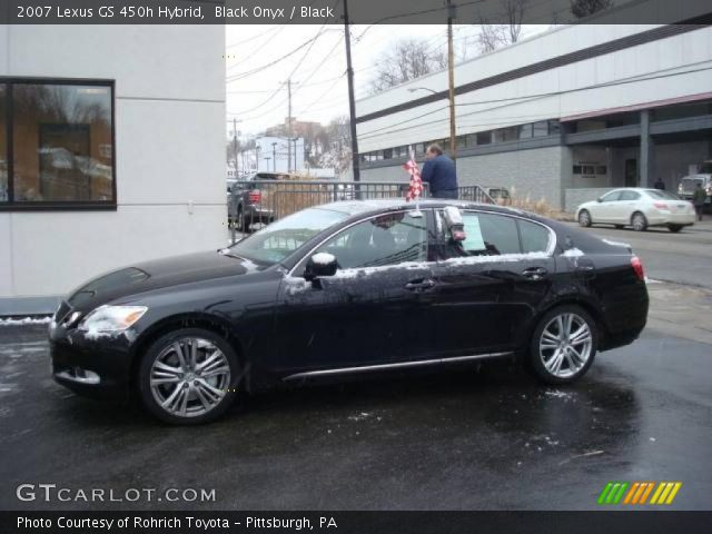 2007 Lexus GS 450h Hybrid in Black Onyx