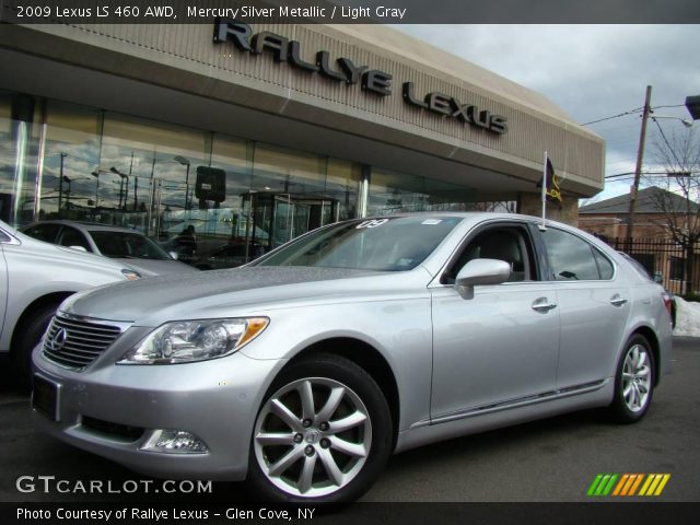 2009 Lexus LS 460 AWD in Mercury Silver Metallic