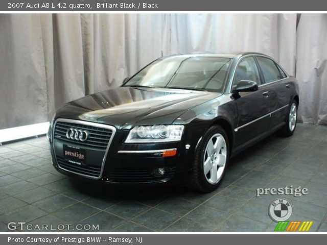 2007 Audi A8 L 4.2 quattro in Brilliant Black