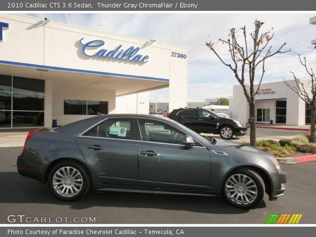 2010 Cadillac CTS 3.6 Sedan in Thunder Gray ChromaFlair