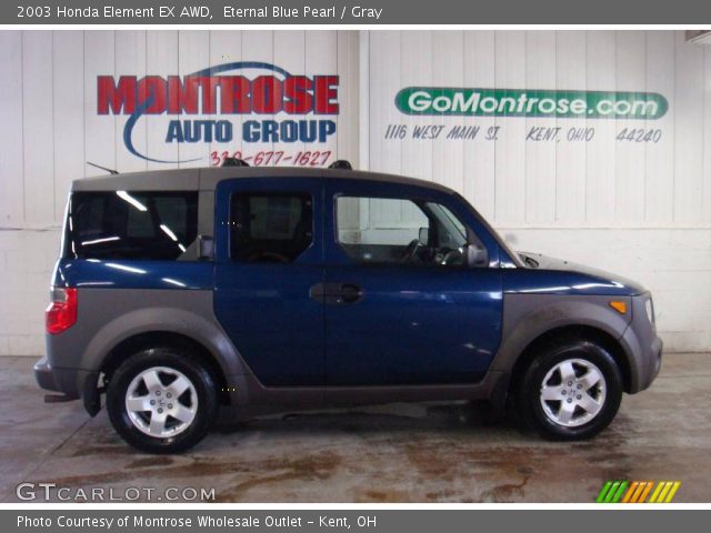 2003 Honda Element EX AWD in Eternal Blue Pearl