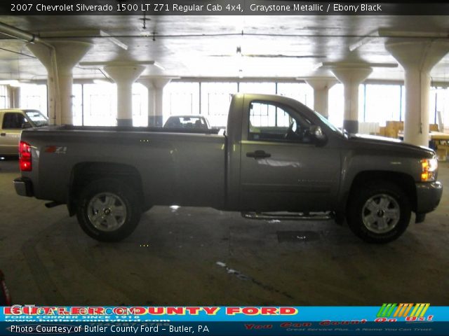 2007 Chevrolet Silverado 1500 LT Z71 Regular Cab 4x4 in Graystone Metallic