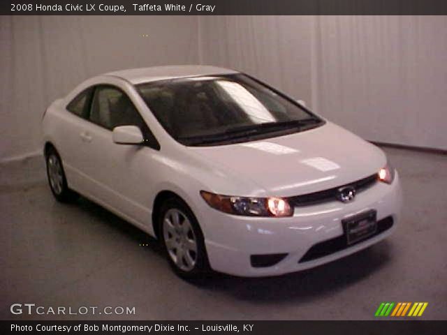 2008 Honda Civic LX Coupe in Taffeta White