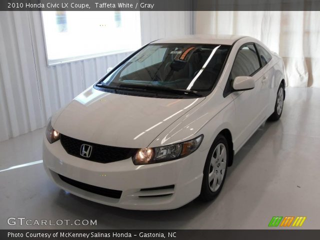 2010 Honda Civic LX Coupe in Taffeta White