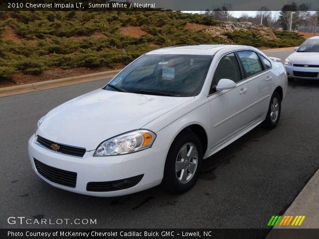 2010 Chevrolet Impala LT in Summit White