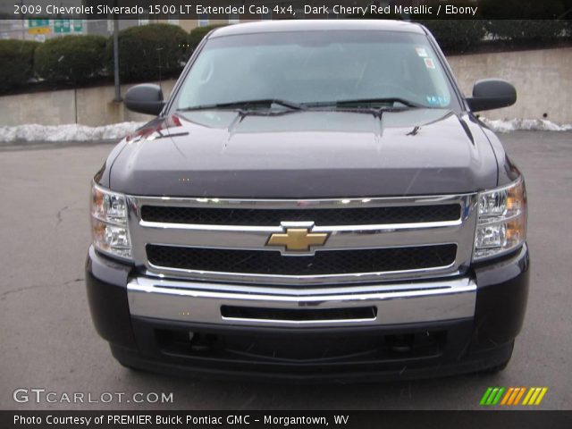 2009 Chevrolet Silverado 1500 LT Extended Cab 4x4 in Dark Cherry Red Metallic