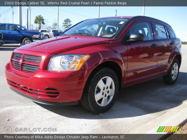 2009 Dodge Caliber SE in Inferno Red Crystal Pearl