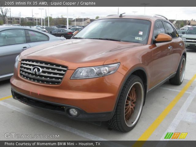 2005 Infiniti FX 35 AWD in Liquid Copper