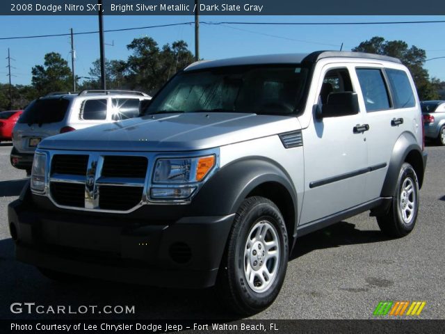 2008 Dodge Nitro SXT in Bright Silver Metallic