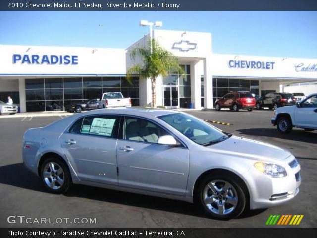 2010 Chevrolet Malibu LT Sedan in Silver Ice Metallic