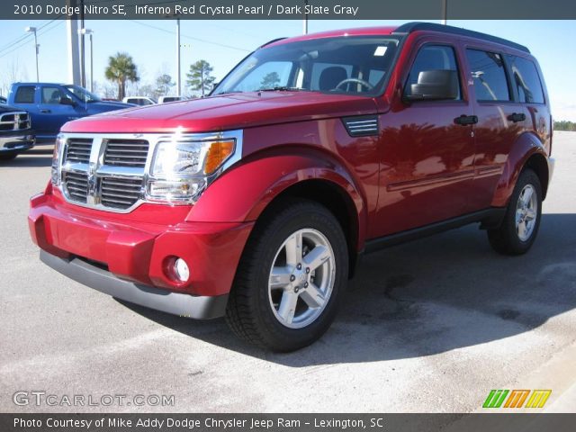 2010 Dodge Nitro SE in Inferno Red Crystal Pearl