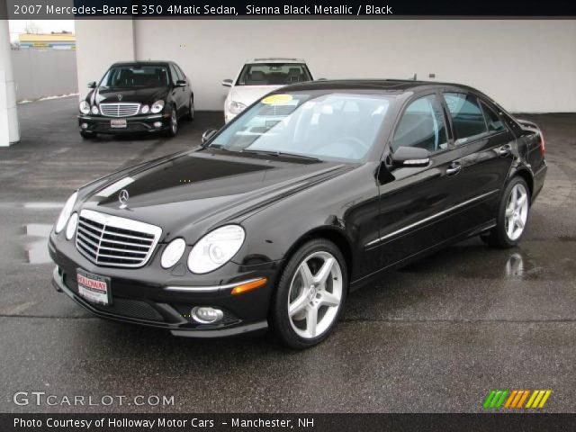 2007 Mercedes-Benz E 350 4Matic Sedan in Sienna Black Metallic