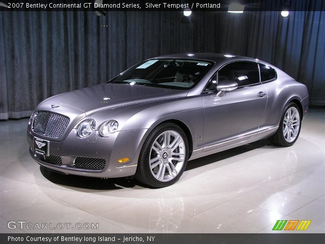 2007 Bentley Continental GT Diamond Series in Silver Tempest