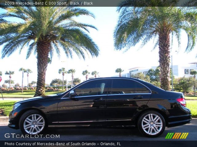 2009 Mercedes-Benz C 300 Sport in Black