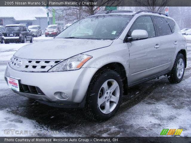 2005 Nissan Murano SL in Platinum Metallic