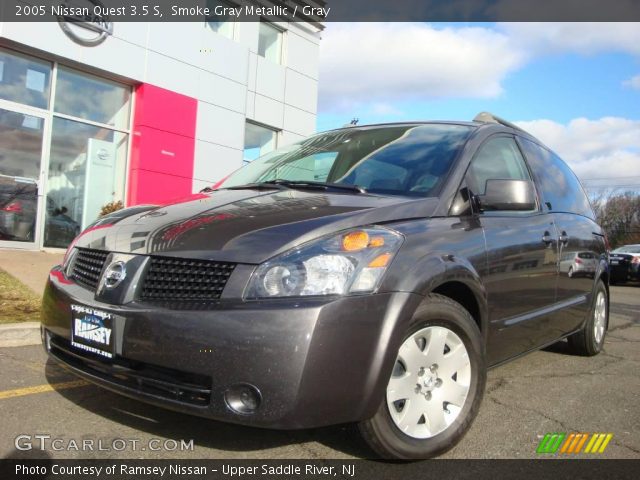 2005 Nissan Quest 3.5 S in Smoke Gray Metallic