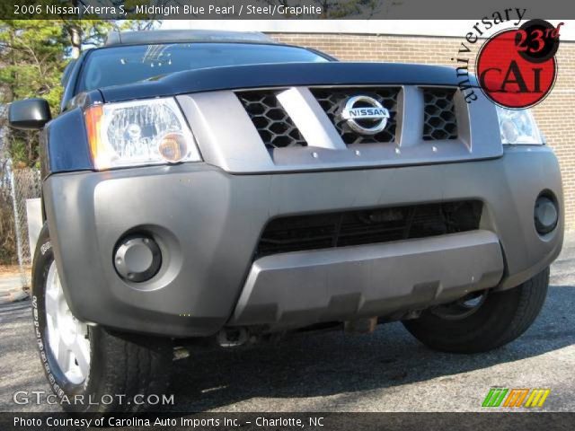 2006 Nissan Xterra S in Midnight Blue Pearl