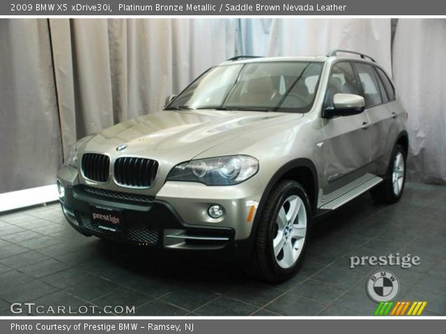 2009 BMW X5 xDrive30i in Platinum Bronze Metallic