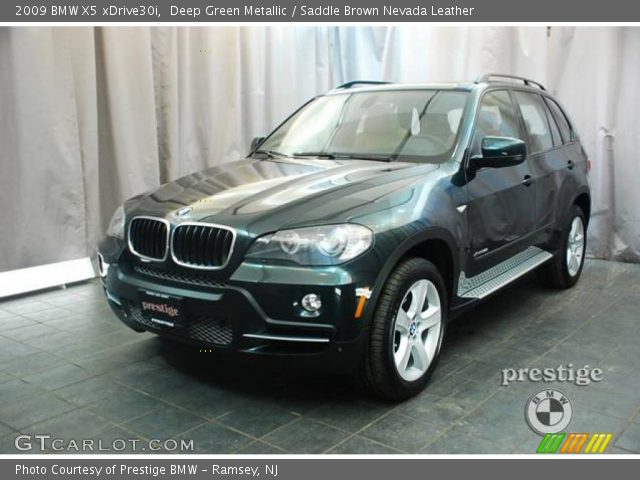 2009 BMW X5 xDrive30i in Deep Green Metallic